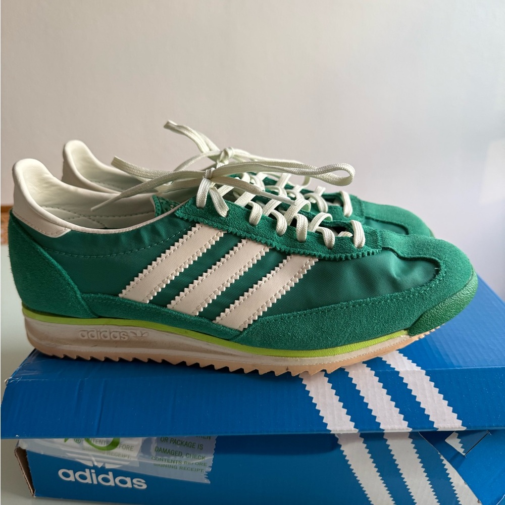 Adidas SL 72 OG Women’s Sneakers – Green/Ivory – Size 7.5